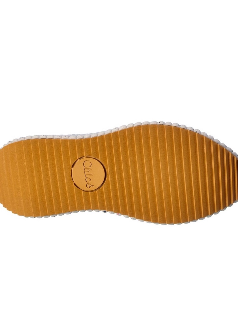 Chloé Beige Nama Woven Platform Low Top Sneakers Shoes Size EU:42 US:10 NWOB - Picture 8 of 16